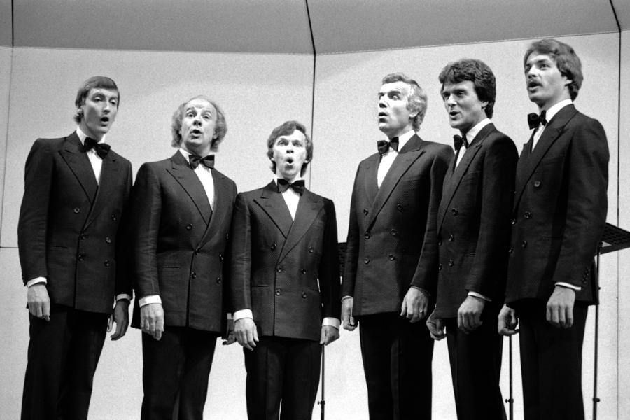 The King's Singers perform at Interlochen in 1983