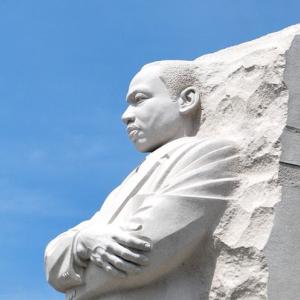 MLK Memorial Statue in Washington DC